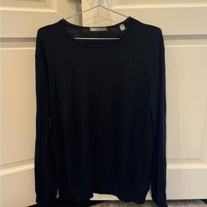 Men’s Vince black cashmere sweater